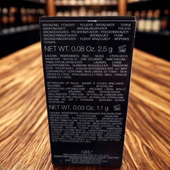 Nars Laguna Bronzer and After Glow Lip Balm- New in Box- Brown - Picture 2 of 4